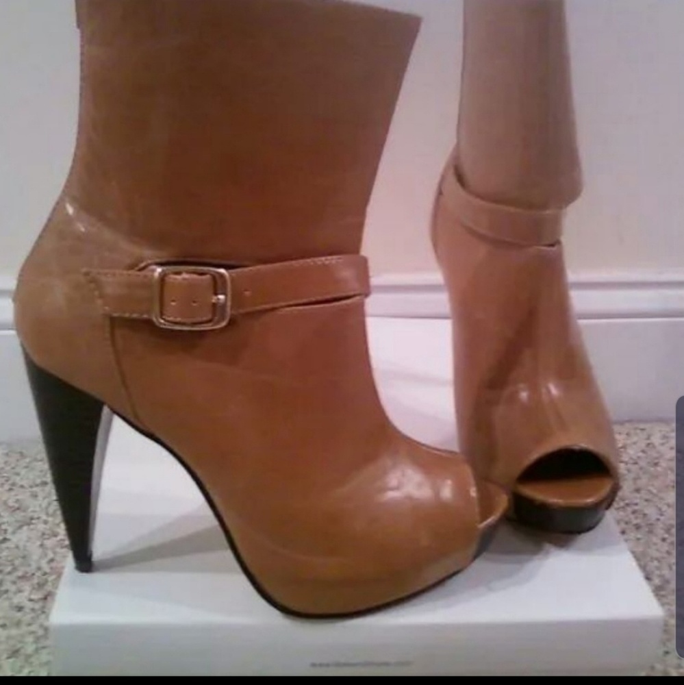 Tan boots
